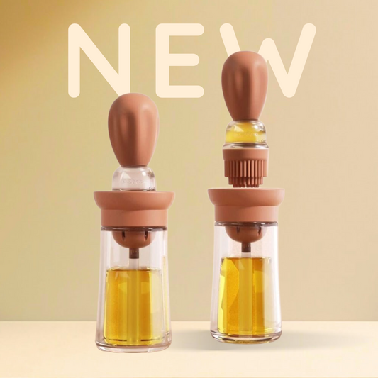 Oil Dispenser with Brush